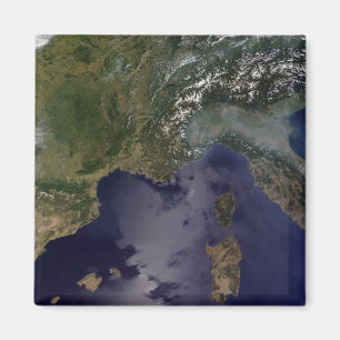 Aimant La France du sud et l'Italie du nord