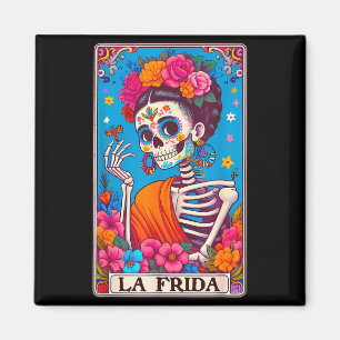 Aimant La Frida Jour Des Morts Halloween