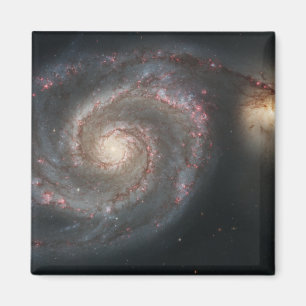 Aimant La galaxie de tourbillon (M51) et galaxie de