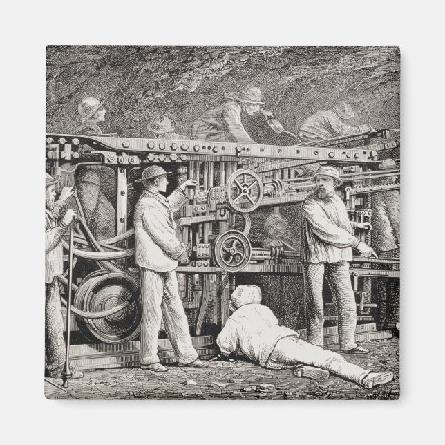 Aimant La galerie avancée du côté français du lun (Devant)