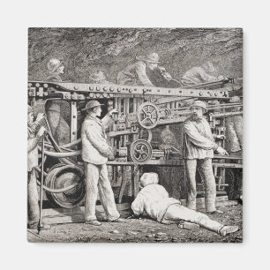 Aimant La galerie avancée du côté français du lundi