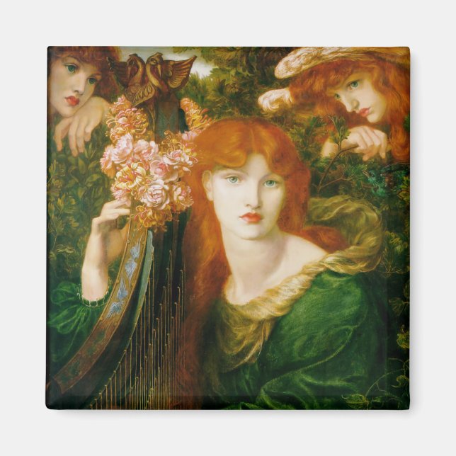Aimant La Ghirlandata - Dante Gabriel Rossetti (Devant)