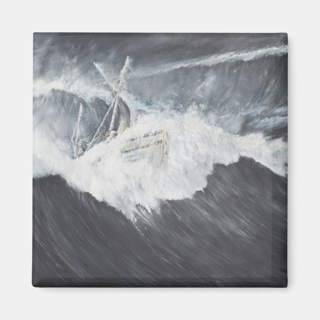 Aimant La gigantesque vague (Devant)