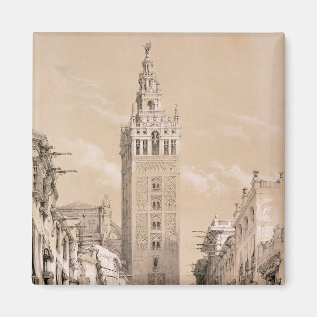 Aimant La Giralda, Séville (Devant)