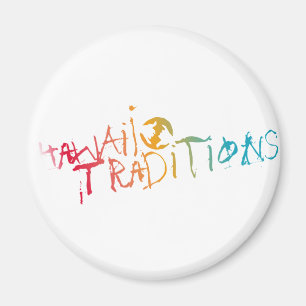 Aimant La glace de rasage de traditions d'Hawaï a color