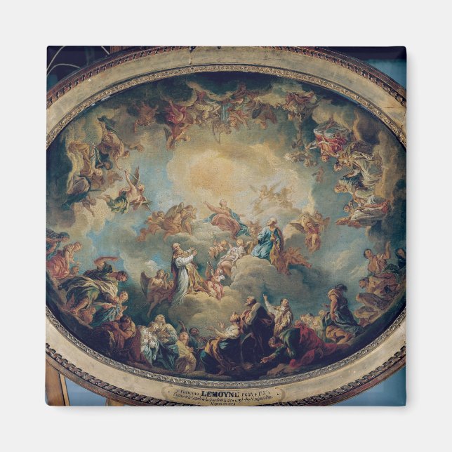 Aimant La glorification de la Vierge, 1731 (Devant)