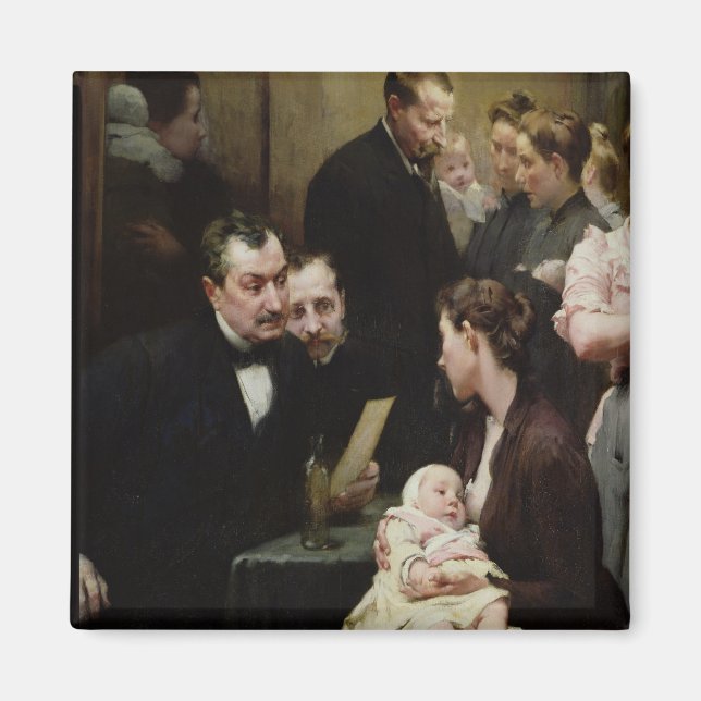 Aimant La goutte de lait à Belleville : Dr Variot's (Devant)