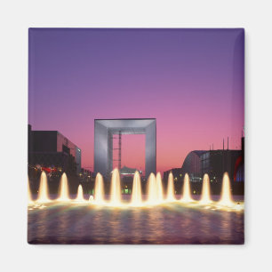 Aimant La Grande Arche, La Défense, Paris, France