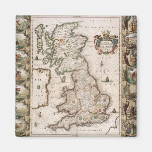 Aimant La Grande-Bretagne comme elle a été divisée dan