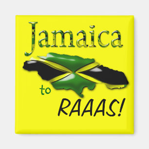 Aimant La Jamaïque à l'aimant de Raaas