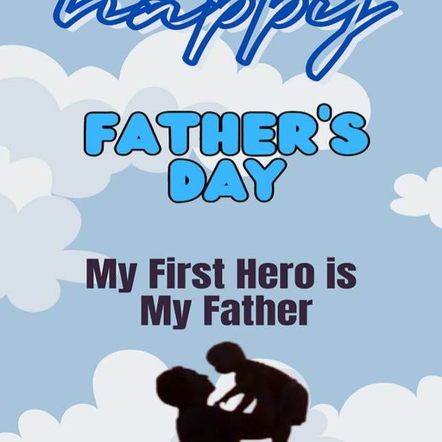 Aimant La joie de maman (Happy Father's Day Invitation )