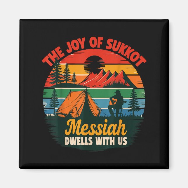 Aimant La Joie De Souccot Le Messie Demeure Avec Nous Jui (Devant)