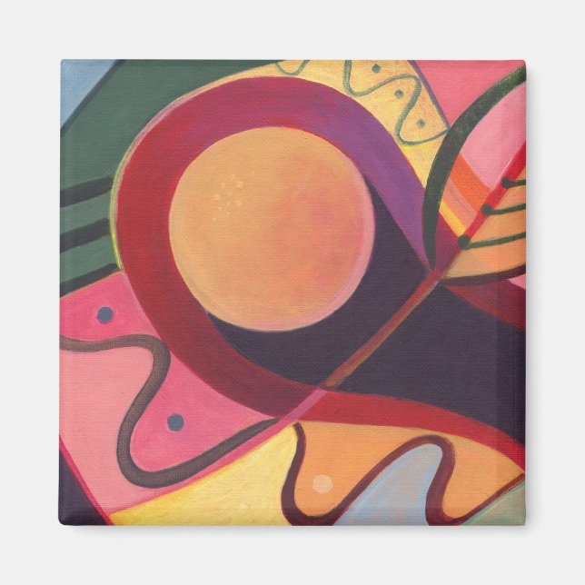 Aimant La joie du design et de l'aimant (Devant)