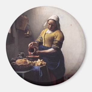 Aimant La Laitière par Johannes Vermeer