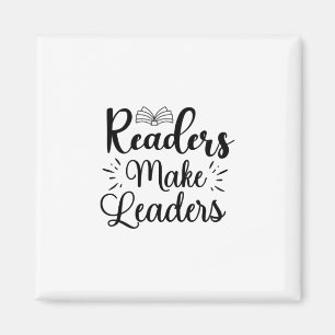 Aimant La lecture d'art fait les leaders