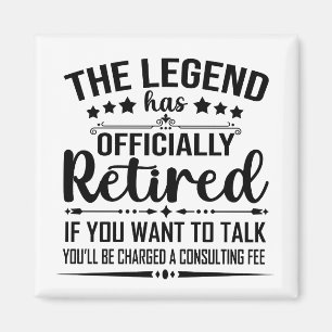Aimant La légende a officiellement retiré la retraite fuu