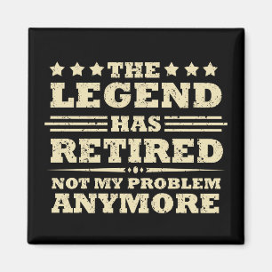 Aimant La légende a officiellement retiré la retraite fuu