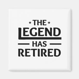 Aimant la légende a un cadeau à la retraite pour un ami c