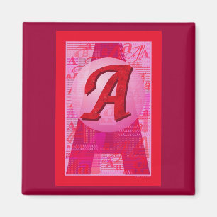 Aimant 'La lettre écarlate'