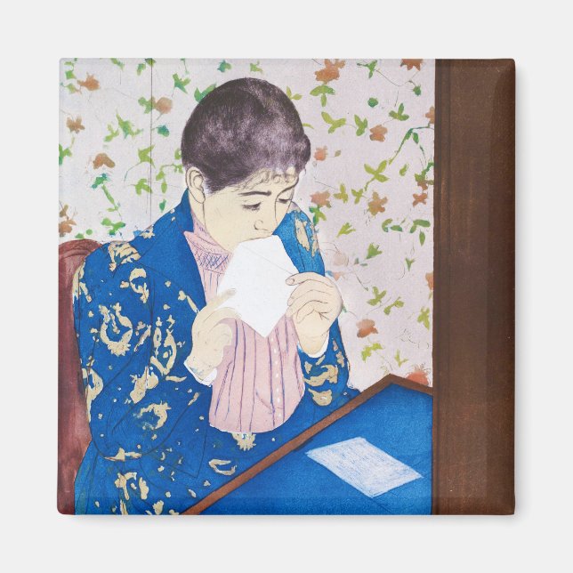 Aimant La Lettre, Mary Cassatt (Devant)