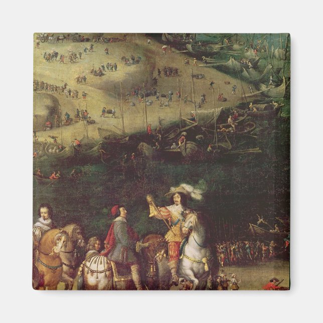 Aimant La levée du siège de l'île de Ré (Devant)