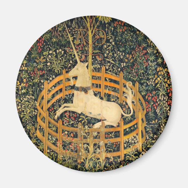 Aimant La licorne en captivité (Devant)