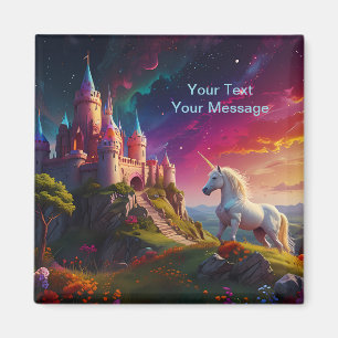 Aimant La licorne mystique un rêve cosmique - Majesté pai