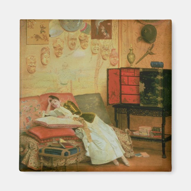 Aimant La Liseuse (Devant)