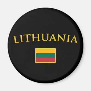 Aimant La Lithuanie d'or