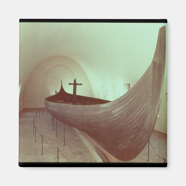 Aimant La longère de Gokstad (bois) (Devant)