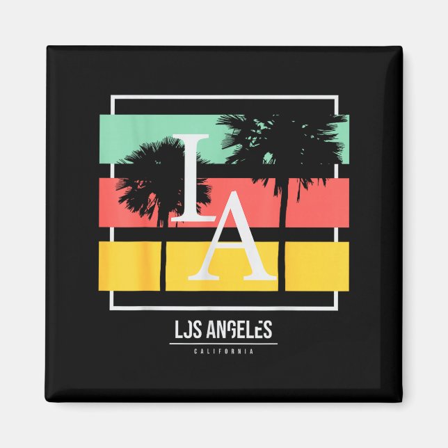 Aimant La Los Angeles Californie  (Devant)