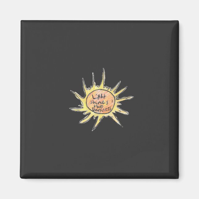 Aimant La Lumière Brille Par L'Obscurité (Devant)