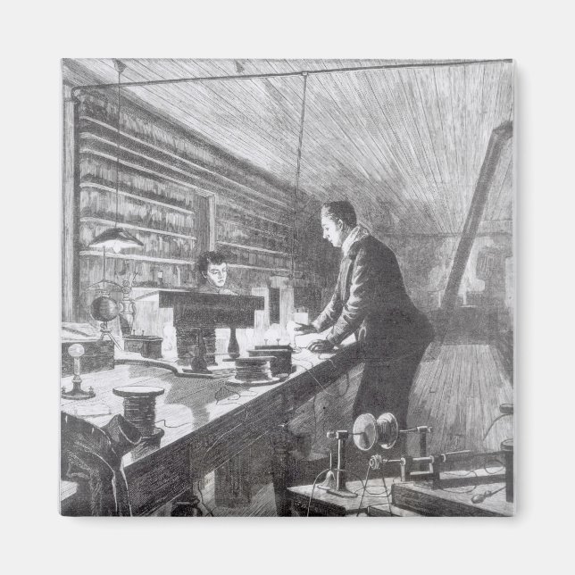 Aimant La lumière électrique (Devant)