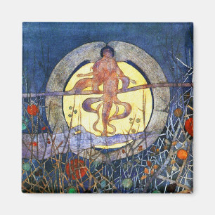 Aimant La lune de récolte - Charles Rennie Mackintosh