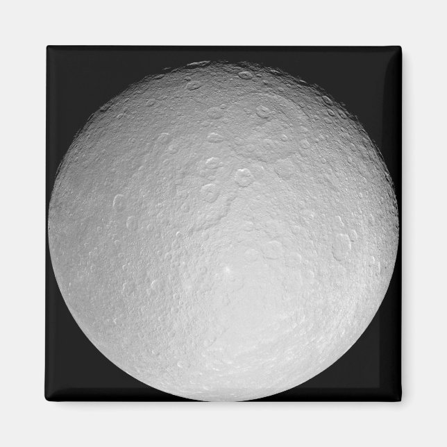 Aimant La lune glacée de Saturne Rhea (Devant)