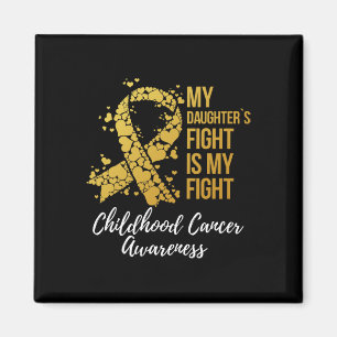Aimant La lutte de ma fille est ma lutte contre le cancer