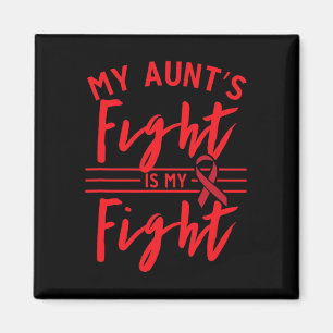 Aimant La lutte de ma tante est ma lutte contre le cancer
