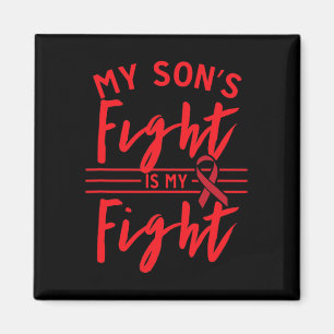 Aimant La lutte de mon fils est ma lutte contre le cancer