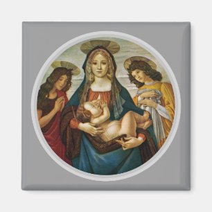 Aimant La Madone à l'Enfant de Botticelli