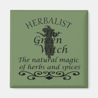 La magie de la sorcière verte herbaliste médecine 