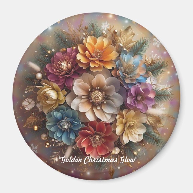 Aimant "La magie des vacances d'hiver" (Devant)