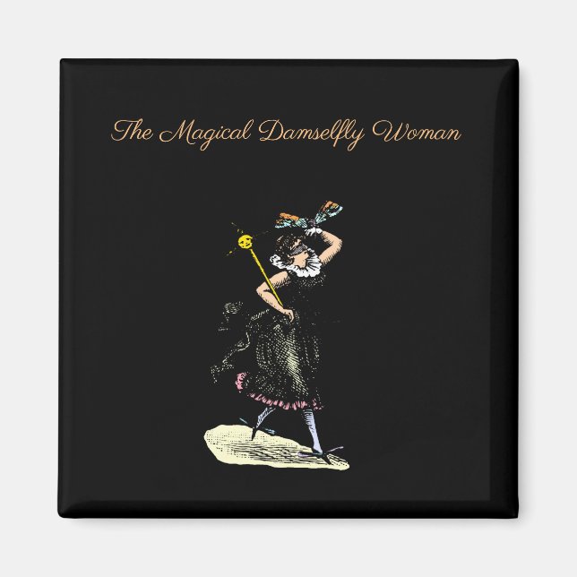 Aimant La magique femme mouche (Devant)