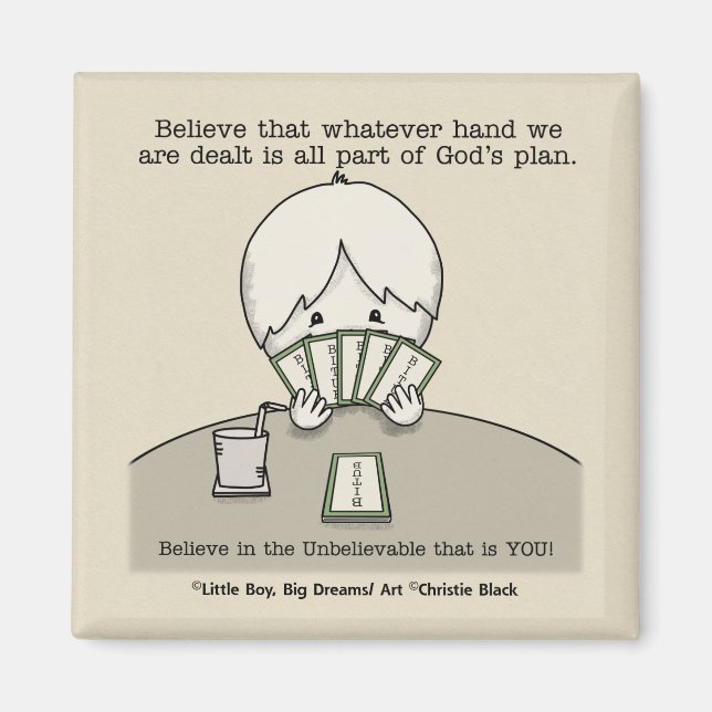 Aimant La main sur laquelle nous sommes confrontés (Devant)