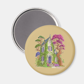 Aimant La maison au lièrre et ses arbres géants.
