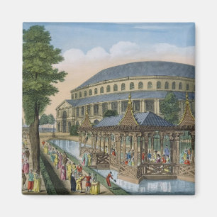 Aimant La Maison chinoise, la Rotonde et la Société en