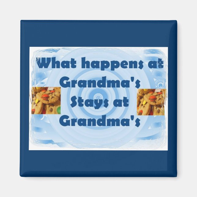 Aimant La maison de grand-mère (Devant)