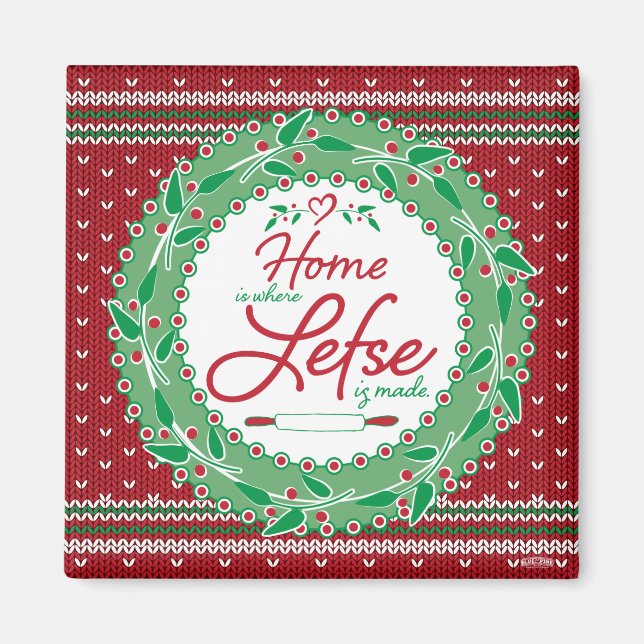 Aimant La maison est là où la gauche est faite ! (Devant)