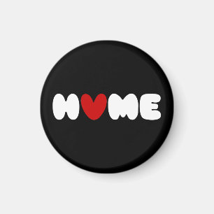 Aimant La Maison Est Là Où Le Coeur Est