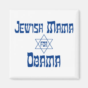 Aimant La Mama juive pour l'étoile d'Obama
