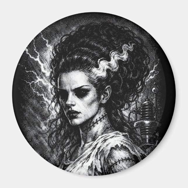 Aimant La Mariée de Frankenstein — Ressuscitée par BurnsI (Devant)